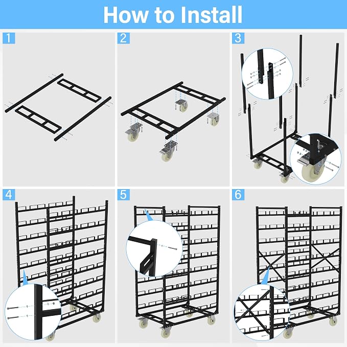 Stanchion Post Cart 24 Posts Ideal for High-Traffic Areas - Image 5
