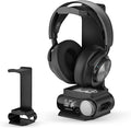 BRAINWAVZ Headphone Stand Designed for Steelseries Arctis Nova Pro, Elite and Pro Omni Wireless Headsets with Dock for the Wireless Base Station (HPS01) by Brainwavz