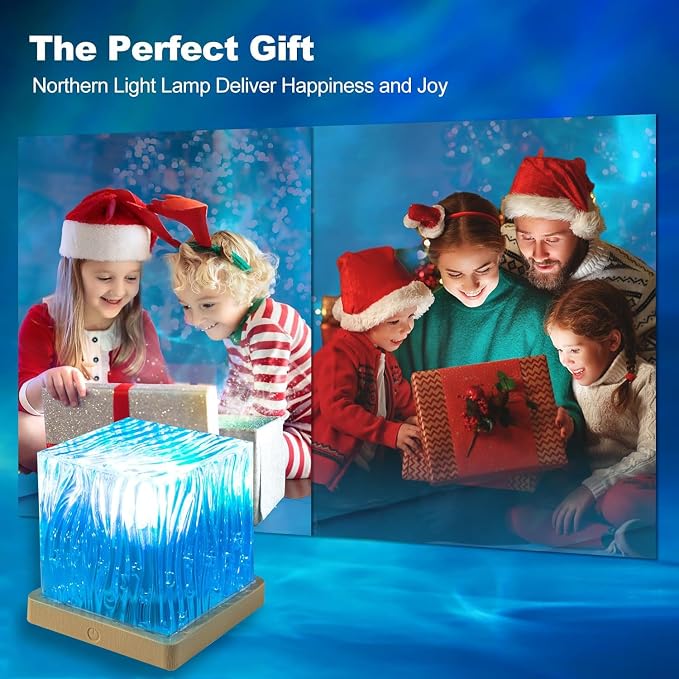 Northern Lights Projector, 16 Colors Rechargeable Aurora Light Projector & Mood Lighting Galaxy Lamp, Remote Night Light for Bedroom, Gift for Teenage Girls Room Decor (Battery) - Image 7