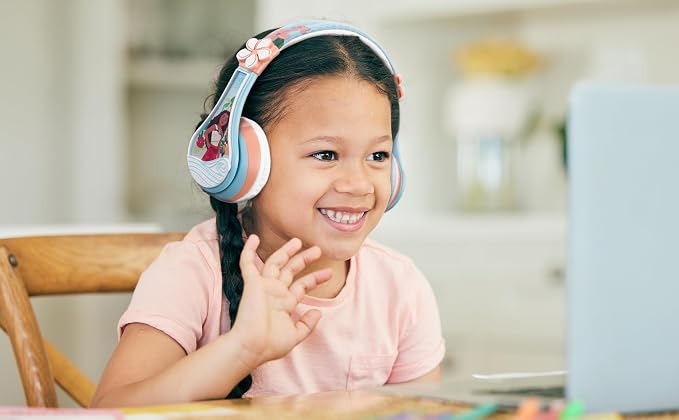 Disney Moana 2 Bluetooth Headphones for Kids Wireless Headphones for School - Image 8