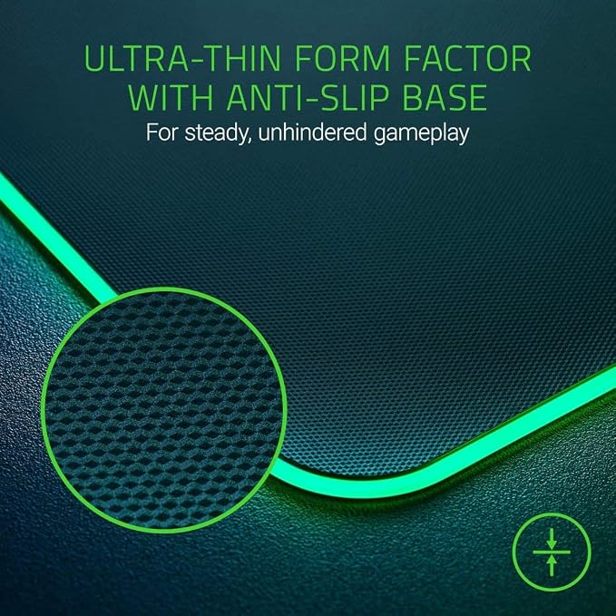 Razer Firefly Hard V2 RGB Gaming Mousepad, Customizable Chroma Lighting - Image 4