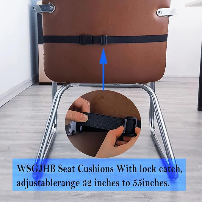 WSGJHB Comfort Seat Cushion Pillow for Office Chair/Car Chair Cushions | Car Booster Seat Cushion, Butt, Tailbone, Back, Coccyx, Short People Adult Booster Chair Cushions Relief Pad - Image 5