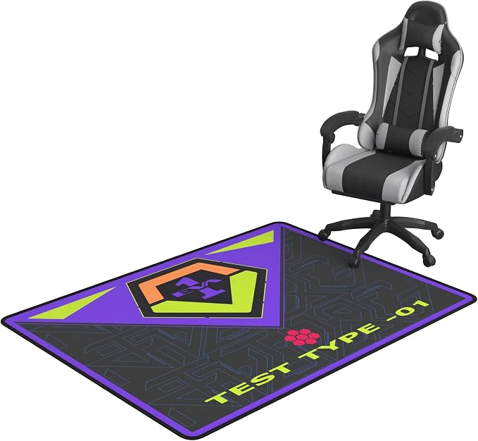 Neon Genesis Evangelion Non-Slip Floor Chair Mat 35"×47" for Gaming Chair Mat - Image 2