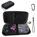 YAJOJO Carrying Case for Retroid Pocket 6 Handheld Game Console with Lanyard & Carabiner,Hard Shell Cover with Pocket for Retroid Pocket 6 & Accessories ,Shockproof(Black) by Unknown