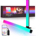 Smart RGB+IC LED Light Bars, 15 Inch Portable TV Backlight, Gaming Ambient Lighting, Color Changing Mood Light, APP Control, Voice Control, 44 Scene Mode, 16 Million Color, Music Sync, For TV, Monitor by SUNLINKCO
