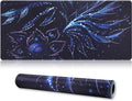 XXL Gaming Mouse Pad 35.4x15.7 Professional Large Mouse Pad & Computer Game Mouse Mat-90x40 Flowershape by Cmhoo