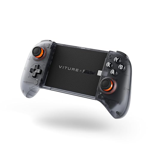 VITURE x 8BitDo Ultimate Mobile Gaming Controller – World’s First for XR Glasses | USB-C Connection for Minimum Latency, Hall Effect Sticks, Charge While Playing, Pro Performance for Android by VITURE