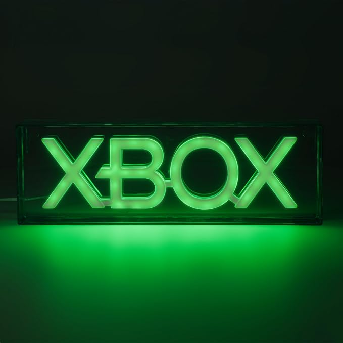Paladone Xbox LED Neon Light, Free Standing or Wall Mountable Gaming Desk Accessories, Game Room Decor & Gift for Gamers, 11.7" Wide - Image 7