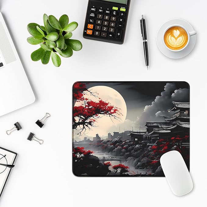 FreeNook Mouse Pad Gaming Mousepad,Small Mousepads for Keyboard and Mouse with Non-Slip Rubber Base,Suitable for School,Office,Home,10.2 x 8.3 Inch - Image 7