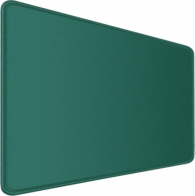 Mouse Pad Large, 31.5x15.7 inch Gaming Computer Keyboard Mouse Mat, Water Resist Non-Slip Mousepad Rubber Base Long XXL Mouse Pad for Work & Gaming, Office & Home, Green by Naukay