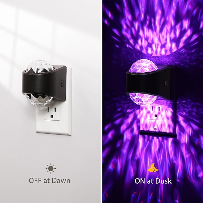 Briignite Night Lights Plug into Wall, Star Projector for Bedroom [2 Pack] - Image 3