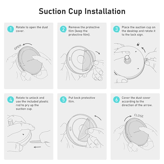 MANMUVIMO Headphone Controller Storage Holder for Desk 4 Tiers with Anti-Slip Stable Suction Cup, Controller Holder, Universal Gaming Desk Accessories for PS5/PS4/Xbox Series/Xbox One - Image 7