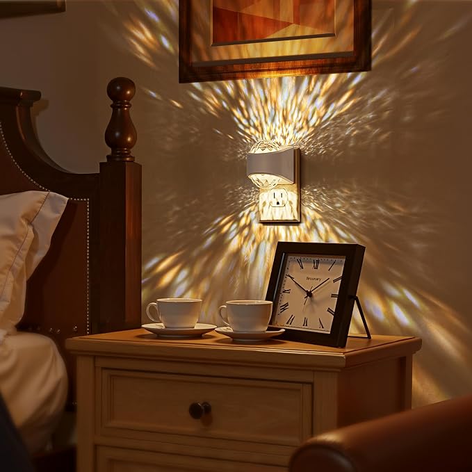 Briignite Night Light, [4 Pack] Night Lights Plug into Wall LED Projector - Image 7