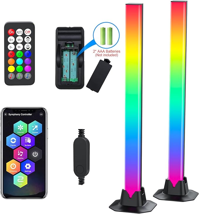 16.5" Smart Light Bar, RGB LED Light Bar for Room, Ambient Backlight for TV - Image 7