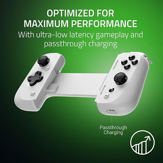 Razer Kishi V2 Mobile Gaming Controller for iPhone (Lightning) Xbox Edition: Console Quality Controls - Universal Fit - Stream PC & Xbox Games - Free Nexus App - White - Image 5