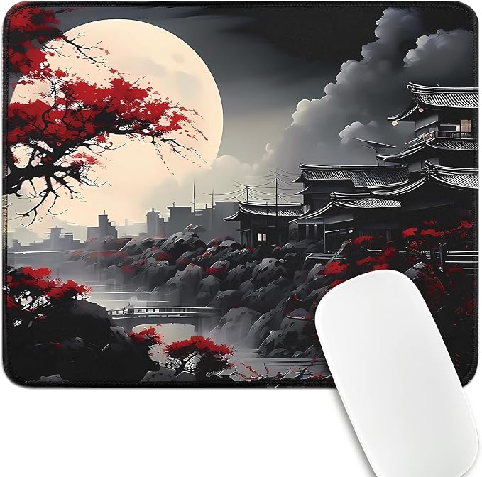 FreeNook Mouse Pad Gaming Mousepad,Small Mousepads for Keyboard and Mouse with Non-Slip Rubber Base,Suitable for School,Office,Home,10.2 x 8.3 Inch by Unknown