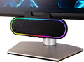 Cyber Acoustics CA-2890GX USB Speaker Bar, 10W, Music-Sync LED Lights by CyberAcoustics
