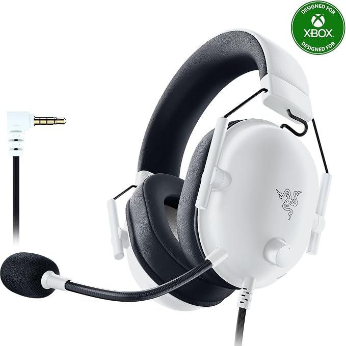 Razer BlackShark V2 X Wired Xbox Gaming Headset, White by Unknown