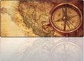 XXL Professional Large Mouse Pad& Computer Game Mouse Mat (35.4x15.7x0.1IN, Compass) by Cmhoo