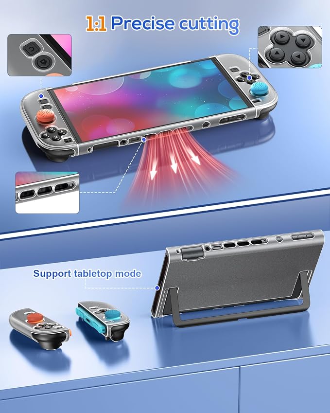 FYOUNG Protective Case for Nintendo Switch 2 2025, Slim Hard Shell - Image 3