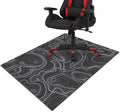 Gaming Chair Mat for Carpet Hardwood Tile Floor,36"x48" Gaming Rug for Gaming Room, Under Desk Non Slip Gamer Rug,Low-Pile Game Room Rug,Rubber Backing Large Gaming Chair Floor Mat,Topographic Contour by Unknown