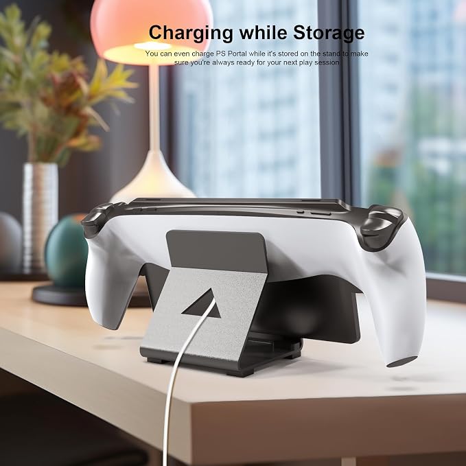 Levigo Game Controller Desktop Holder Stand Compatible with PlayStation Portal/ASUS ROG Ally/Steam Deck/Switch, Gaming Accessories Game Controller Host Bracket, Black - Image 5