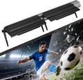 WALI Soundbar Mount, 2 Pieces No Drilling TV Top Shelf for Sound Bar, Universal Floating TV Monitor Shelf for Router, Sound Bar Mount Fits Samsung, Sony, LG, Bose, Up to 13.2Lbs, 11.8"x4.7"(TSP002-2B) by WALI