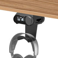 Under Desk Mount for SteelSeries Arctis Nova Pro, Elite and Omni Wireless Gaming Headset, Magnetic Base Station Holder for Arctis Nova Pro Wireless with Headphone Hanger Stand by Unknown