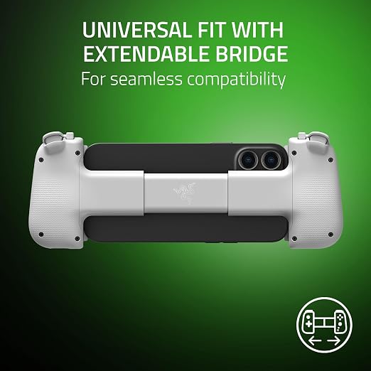 Razer Kishi V2 Mobile Gaming Controller for iPhone (Lightning) Xbox Edition: Console Quality Controls - Universal Fit - Stream PC & Xbox Games - Free Nexus App - White - Image 3