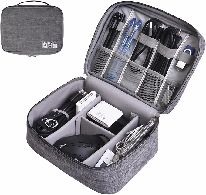 Referee Headset Organizer Bag, Fit 4 Pack V4/V6/FBIM Electronics Accessories Carrying Case for Referee Communication System for Cable Charger Volleyball Soccer Ref Officials - Image 3