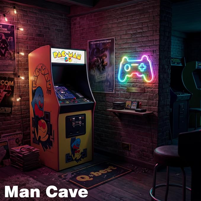 Gamer Neon Sign, Gamepad LED Neon Light, Wall Decor for Gaming Room & Gifts - Image 8