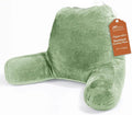 Sasttie Reading Pillow for Bed, Back Pillow for Sitting Up, Sage Green by SASTTIE
