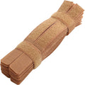 50pcs Cable Ties Reusable Fastening Wire Organizer Cord Rope Holder 7 Inch (Brown) by PASOW
