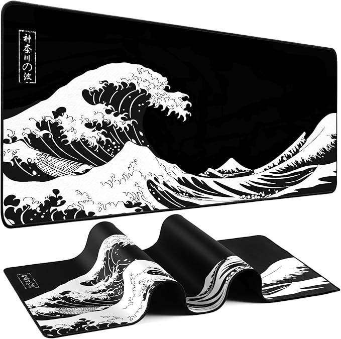 Mouse Pad Gaming - Desk Mat for Keyboard and Mouse - Large Mouse Pad for Desk, Mousepad (35.4" X 15.7") with Non-Slip Base, Desks Pad Mat Office and Home by Unknown