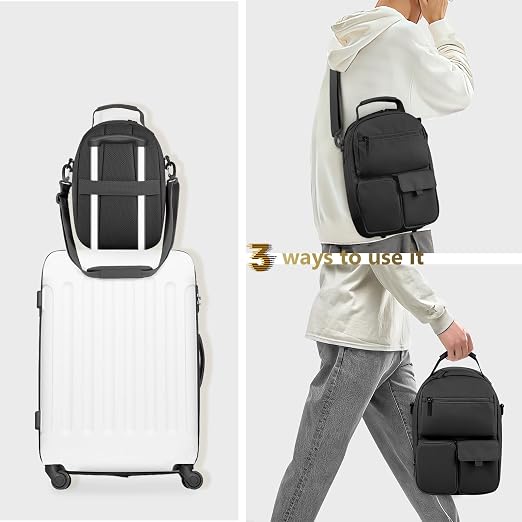 FOREGOER Carrying Case for Meta Quest 3/Quest 3S/Oculus Quest 2, Hard Travel Storage Case Compatible with Oculus Quest 3 Headset, Quest Pro, Touch Controllers Accessories, VR All-in-One Gaming Headset - Image 5
