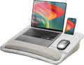 HUANUO Laptop Lap Desk with Cushion, Fit up to 15.6" Laptop, Marble by HUANUO