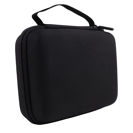 Hard EVA Carrying Storage Case Compatible with Aivuidbs RG DS RK3568 Foldable Handheld Game Console / RG447V / XF40H Handheld Game Console Protective Travel Storage Box (Black) - Image 9