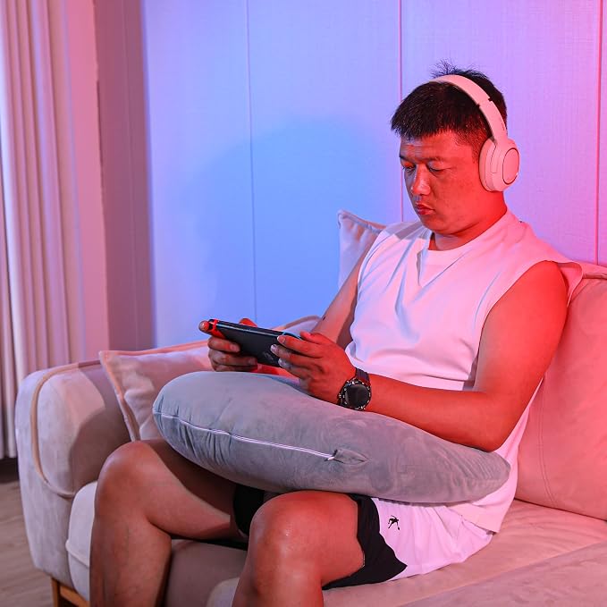 TYYIHUA Gaming Pillow for Lap Arm Rest Gaming, for Reading, Working, Reading Pillow, Lap Pillow - Image 4