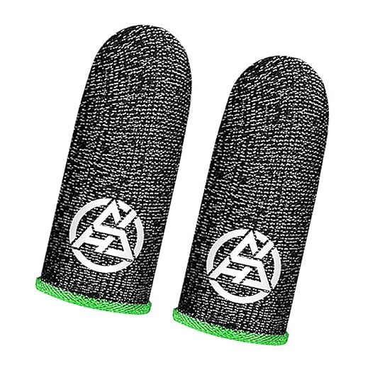 Flexible Gaming Finger Gloves Protectors with Ventilated Fabric Perfect for Shooters Competitive 2pcs Wicking Finger Sleeves - Image 5