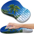 YIWEI Ergonomic Mouse Pad with Wrist Rest for Carpal Tunnel Pain Relief by Unknown