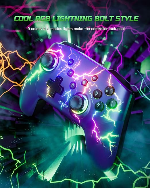 VOYEE Switch Controllers for Switch/Lite/OLED/PC, Pro Controller - Image 2