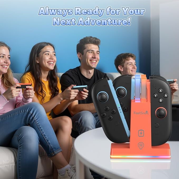 FASTSNAIL Switch 2 Controller Charger Dock for Nintendo Switch 2 for JoyCon - Image 8