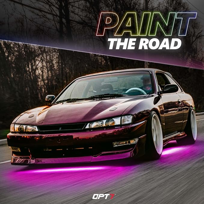 OPT7 Aura Pro RGB Aluminum Car Underglow Kit with App & Remote Control - Image 8