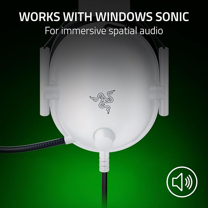 Razer BlackShark V2 X Wired Xbox Gaming Headset, White - Image 6