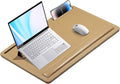 CENNBIE Leather Lap Desk for Laptop, 24 x 16 inches (Brown) by CENNBIE