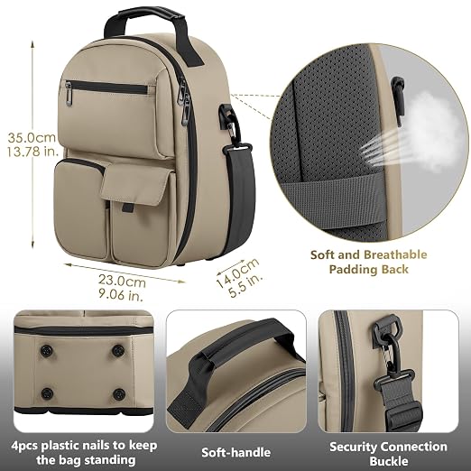 FOREGOER Carrying Case for Meta Quest 3/Quest 3S/Oculus Quest 2, Hard Travel Storage Case Compatible with Meta Oculus Quest 2 Headset, Quest Pro and Accessories, VR All-in-One Gaming Headset - Image 4