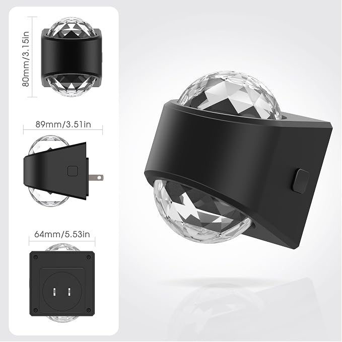 Briignite Night Lights Plug into Wall, Star Projector Night Light for Kids - Image 6