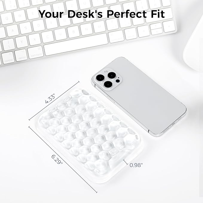Ospelelf Ergonomic Elbow Pad, Gel Keyboard Wrist Rest Support for Office Desk Chair, Arm Wrist Pad for Typing Pain Relief, 1 Pack - Image 6