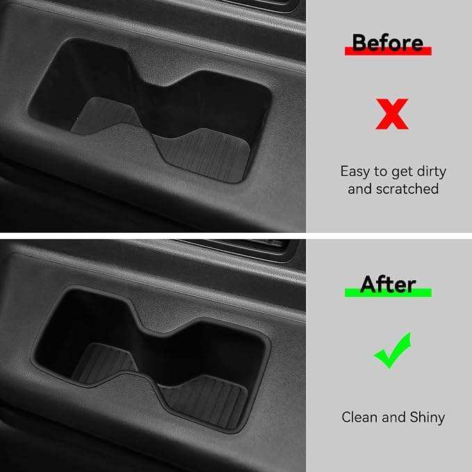 LUCKEASY 3rd Row Side Cup Holders for Hyundai Santa Fe 6/7 Seat 2024-2026 - Image 6