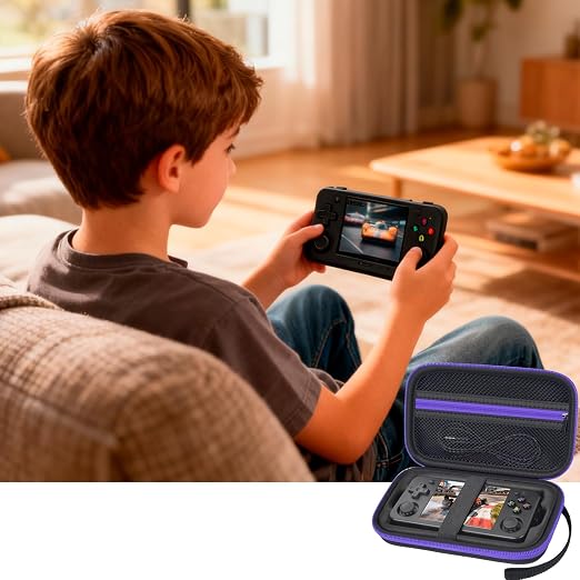 casmilee Handheld Game Console Case for RG35XX H, RG28XX, R36S, Box Only - Image 5